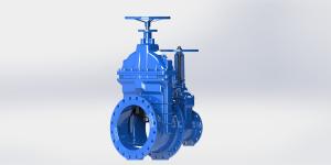 China Drinking Water Flange Water Gate Valve High Grade Ductile Iron Founded wholesale