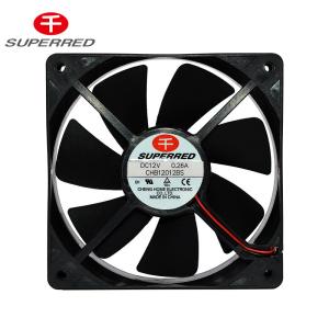 China Ball Bearing 120x25Mm PBT 94V0 DC Cooling Fan wholesale