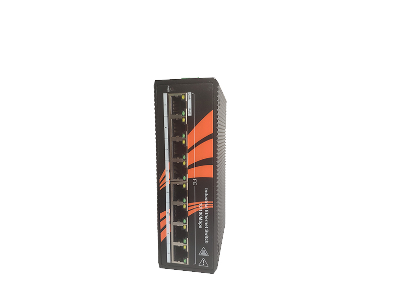 Unmanaged Gigabit Ethernet Switch Industrial 8 Port Aluminum Alloy 10/100/1000M