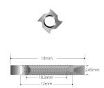 Long Lasting Simple Carbide Woodturning Cutter For Wood Crafting