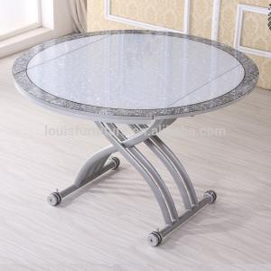 China Pneumatic Lifting Center Coffee Table , Glass Lift Top Coffee Table wholesale