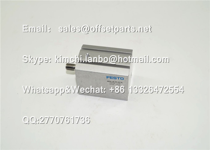 pneumatic cylinder 188186 L708 ADVC-25-25-A-P-A original offset press machine spare parts