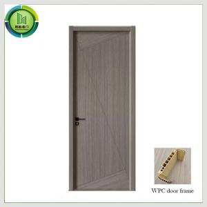 China Termite Resistant Soundproof UPVC Door , Wpc Readymade Doors 900mm Width wholesale