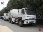 420HP Meters Concrete Mixer Truck Transit 9.726L 12 Wheels