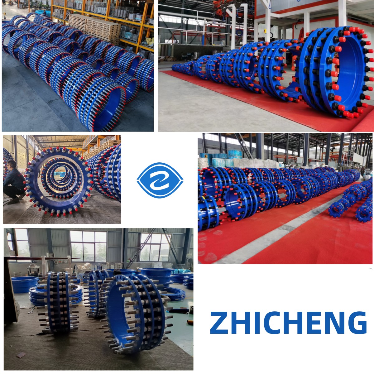 150mm 100mm Flexible Dismantling Joint AF Disc Butterfly Valve Connection Carbon Steel