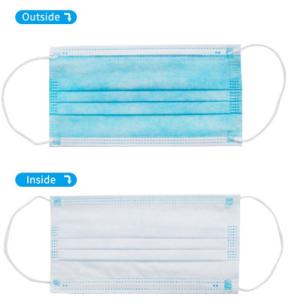 China High Breathability Disposable Protective Face Mask Hospital Mouth Mask wholesale