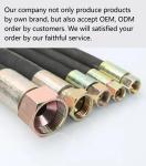 Flexible Braided Reinforced Heat Delivery Fuel Oil Hose Rubber Assembly 1 2 3