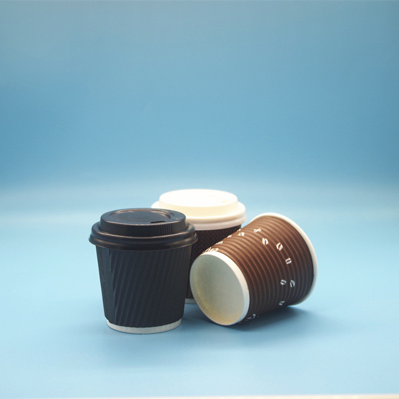 12oz 16oz 20oz Recyclable Paper Cups For Hot Drinks Offset Printing