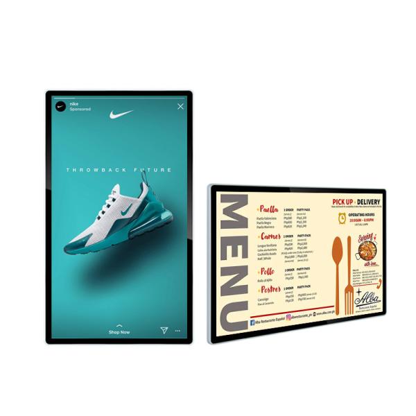65 Inch Commercial Monitors Digital Signage In Grocery Stores Event Indoor Lcd