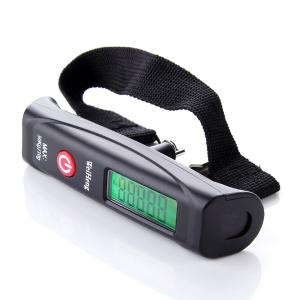 China Green Backlight Travel Bag Weighing Scales With ABS Plastic Material wholesale