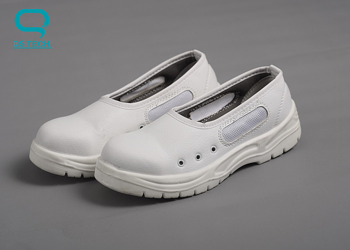Leather Safe Anti Static Dust Free Shoes For Clean Room