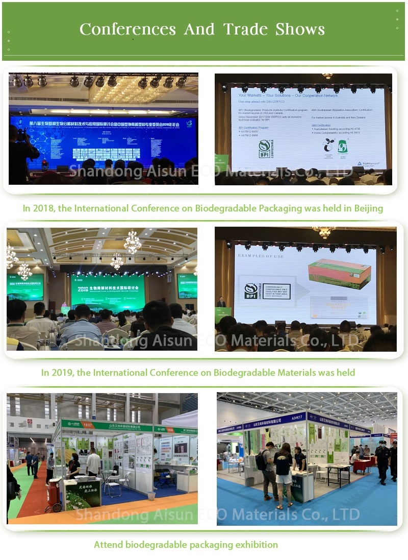 Clear PLA Compost Bags Biodegradable Poly Bags For Packaging