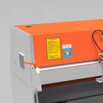 Safety Acrylic Cloth Wheel Polishing Machine 1.6T Power 4kw