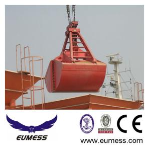 China Port Crane Four Ropes Mechanical Clamshell Grab wholesale