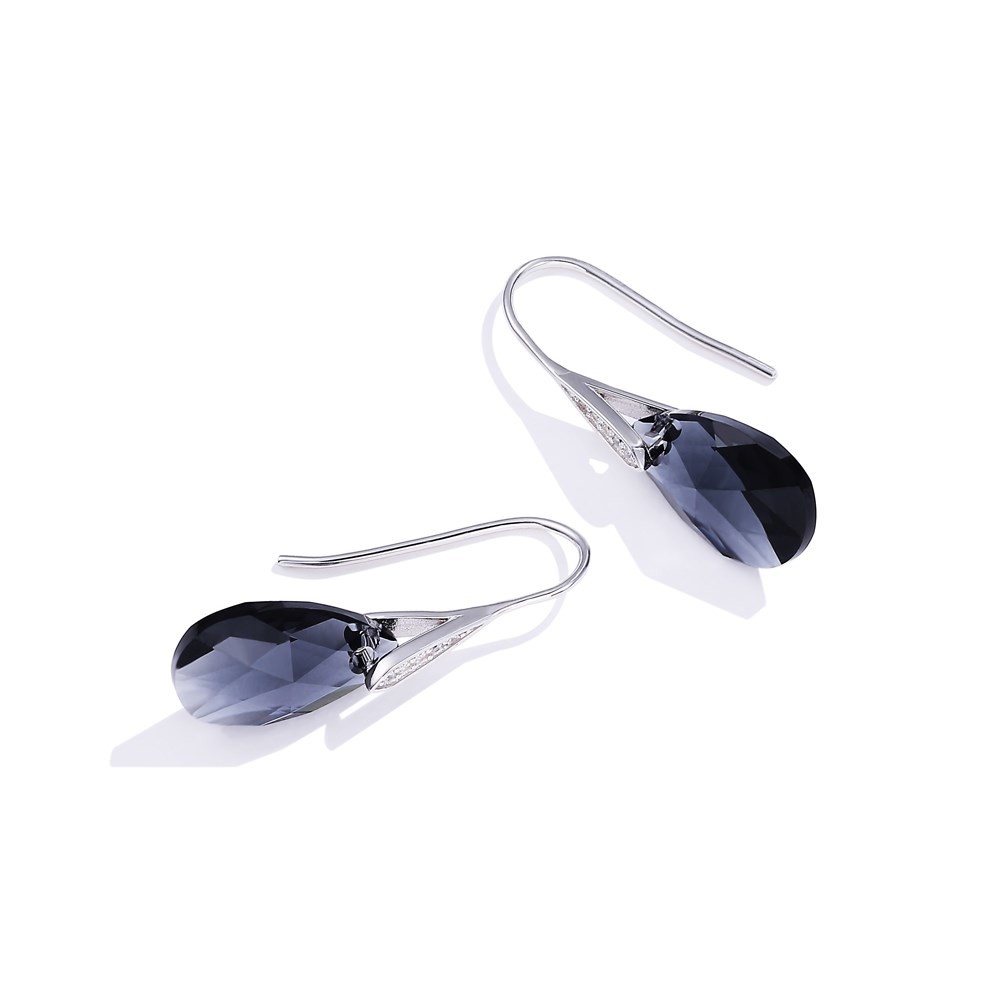 Long Hook Sterling Silver Jewelry Earrings