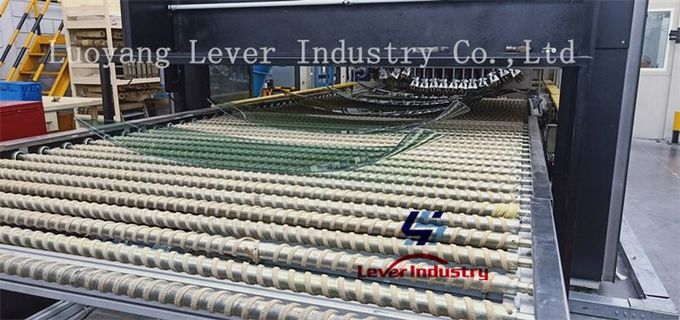 Double Curvature Glass Thoughening machine / Glass Tempering Furnace car backlites glass