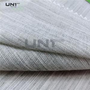 China 112cm Width Polyester Knitted Hair Interlining For Garment wholesale