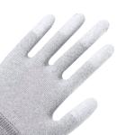 Anti Static Black Nylon Dipped ESD Safety Work Gloves Pu Touchscreen Extreme