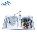 Stainless Steel Kitchen Sink For Hotel Double Bowl Kitchen Sink For House