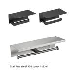 Waterproof Smarthome Toilet Paper Holder Mobile Phone Storage Shelf