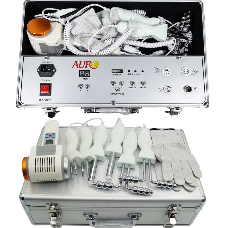 BIO Microcurrent Face Lifting Device Boxy Gloves Galvanic Beauty Machine