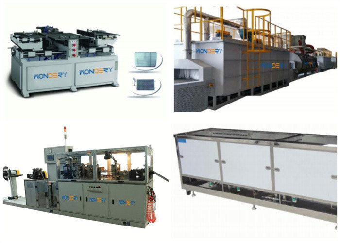 100 M/min Radiator Aluminium Fin Making Machine 8mm Fin Height OEM Service Provided