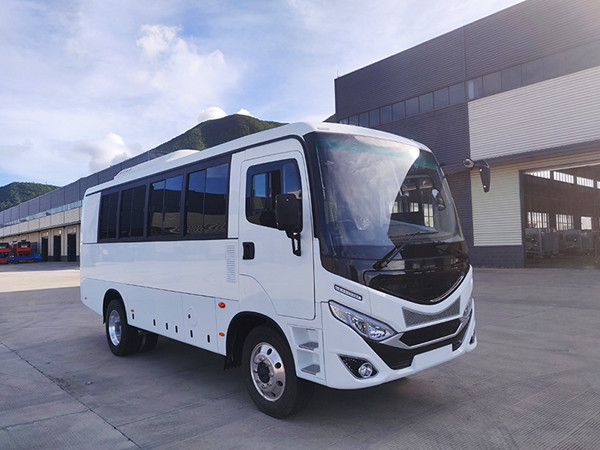 Right Hand Drive coach Bus 29 seats off road Tourism Passenger Bus 4WD