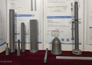 China Black Silicon Nitride Ceramics Degassing Rotor And Shafter For Hydrogen Removal Of Purification Of Liquid Aluminum wholesale