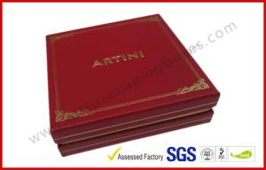 China Texture Paper Apparel Gift Boxes , Necklace Earrings Jewlery Set Packaging wholesale