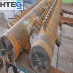 Low Pressure Steel Electric CFB Boiler Header Boiler Steam Header Water Tube