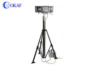 China Mechanical Telescopic Mast Pole Portable Mount Lighting 45s Lifting Time wholesale