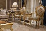 Rococo Furniture Sitting Room One Seat Armrest Chair TS-023