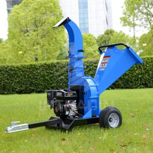 270 Degree Range Wood Chipper Shredder With Adjustable Upper Discharge Chute