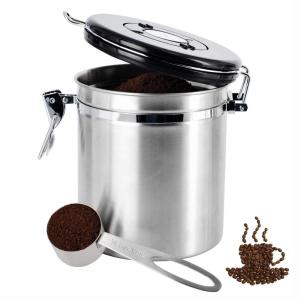 China Eco - Friendly Coffee Maker Accessories Airtight Coffee Container 16oz wholesale
