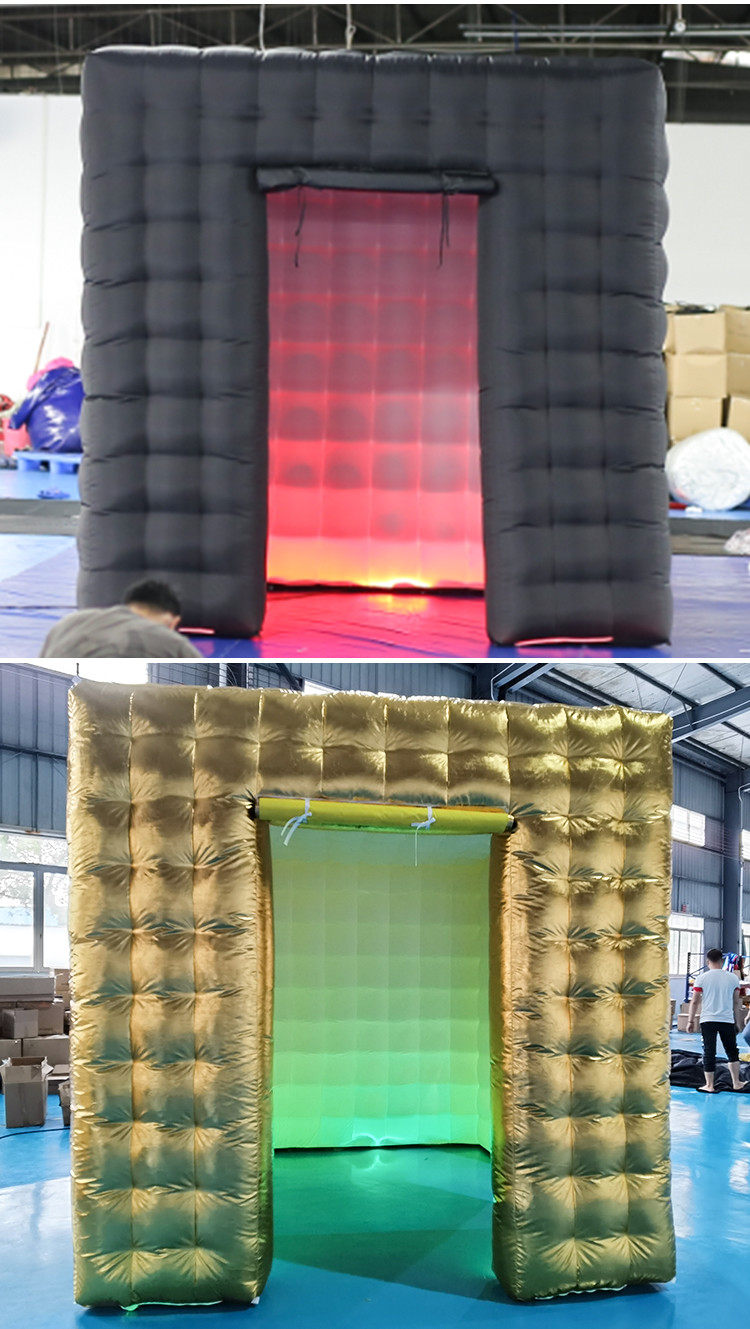 Party Inflatable 360 Photo Booth 2.5m Mini Inflatable Led Photo Booth