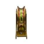 Sliding gate roller GW606 U Groove，Galvanized, Iron, Single bearing