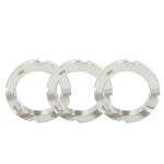 Stainless Steel M5M6M8 DIN981 Round Nut Locknuts Slotted Round Nuts