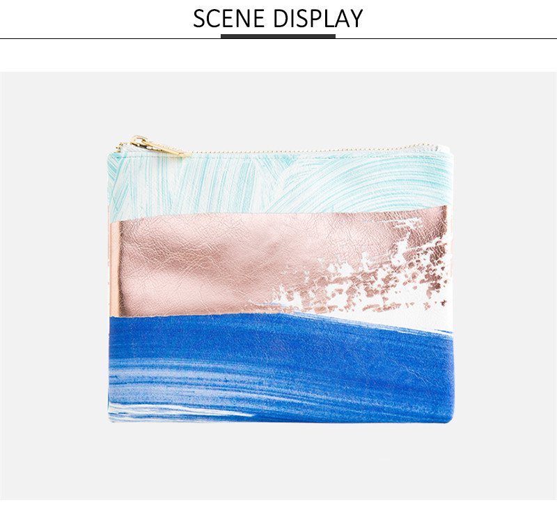 Beauty Fashion Toiletry Bag Portable Travel Makeup Bags with Zipper