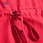100% cotton long casual red color plus size designs cheap women dresses pictures
