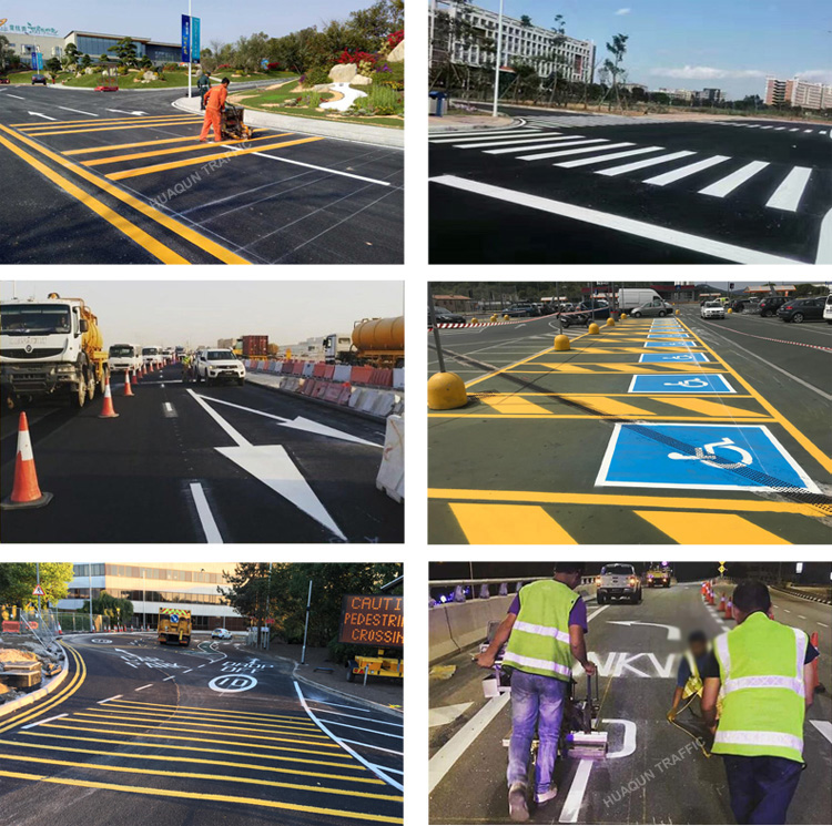 Petroleum Resin Hot Melt Paint for Reflective Road Marking OEM 3 Minutes Drying Time