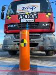 High Security Hydraulic Residential Automatic Bollards Rising Bollards For