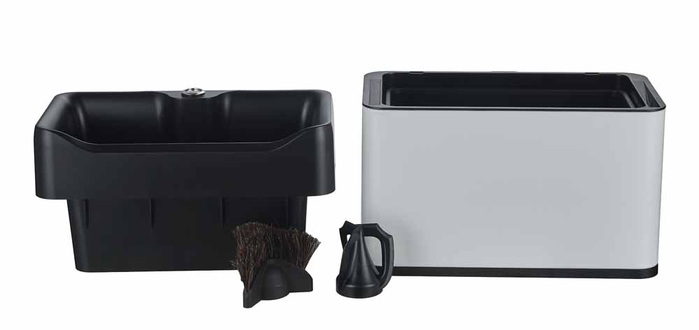 Professional Electric Espresso Knock Box For Automatic No-Tap Portafilter Cleaning