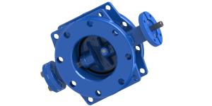 China High Performance Double Eccentric Butterfly Valve Two Side Sealing Available wholesale