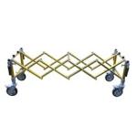 XH-5 Aluminum Alloy Coffin Trolley Funeral Equipment 450 Kg Lift Weight