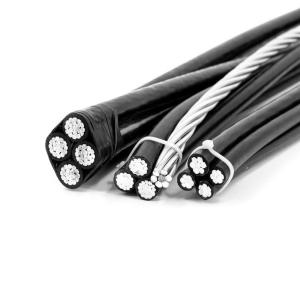 China 2 Cores Duplex Aerial Bundled Cable Overhead Power Transmission Line wholesale