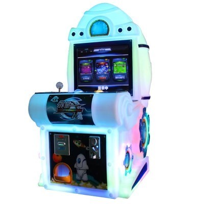 Picture Display Kids Coin Operated Gun Shooting Arcade Game for Children's