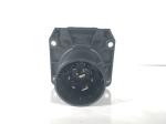 Black Trailer Cable Connector 7 Way Blade Socket Truck Trailer Wiring Connector