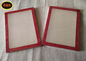 China Polishing Silver Aluminium Screen Printing Frames Solvent Resistance 18x20 Inch Size wholesale