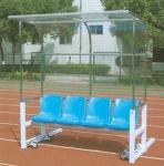 Anti UV HDPE Chair Portable Soccer Team Shelter Soccer Dugout
