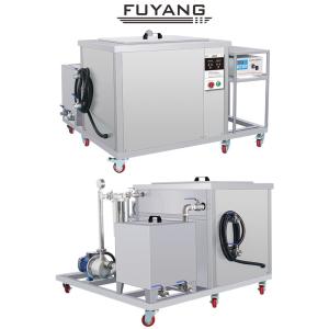 China Heated Industrial 40khz Single Tank Ultrasonic Cleaner 540l wholesale
